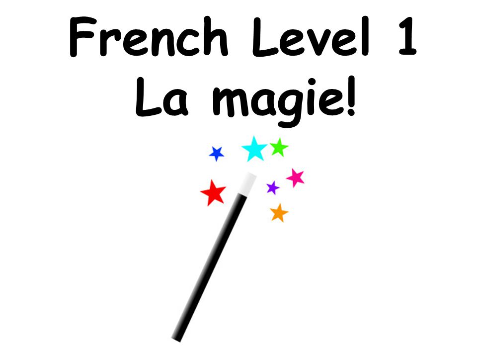Le Crayon Magique, The Magic Pencil Story in French