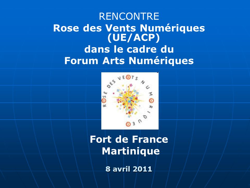 rencontres numériques 2011