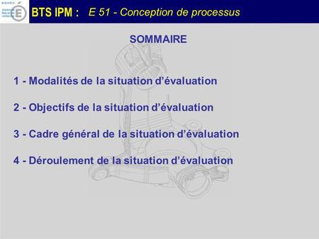 SOMMAIRE 1 - Modalités de la situation d’évaluation