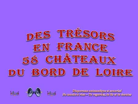 Des trésors En France 58 châteaux Du bord De Loire