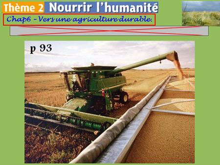 Chap6 – Vers une agriculture durable.
