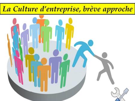La Culture d’entreprise, brève approche I – Pour un concept de culture d’entreprise Une combinaison de différentes sources Culture nationale et régionale.