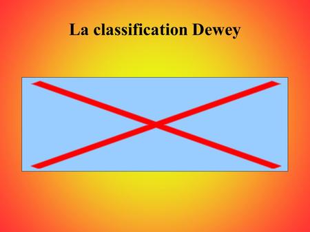 La classification Dewey