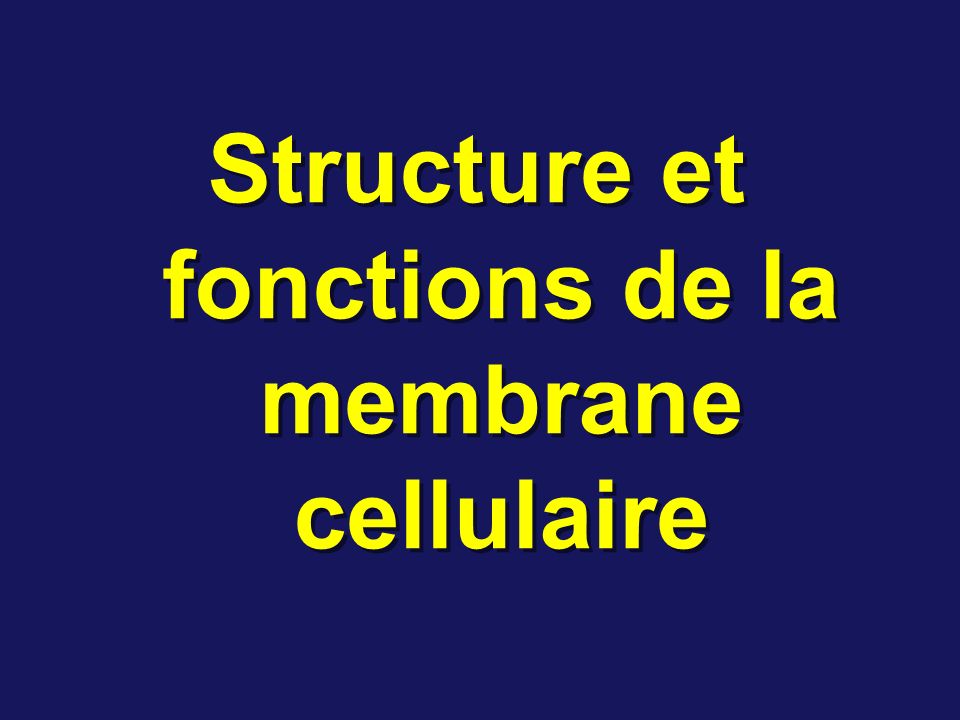 Vidéo de la leçon : Structure des membranes cellulaires