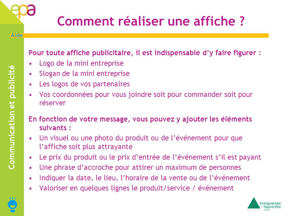 Comment Realiser Une Affiche Ppt Telecharger