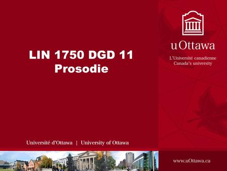 LIN 1750 DGD 11 Prosodie.