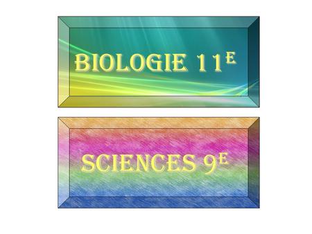 Biologie 11e Sciences 9e.