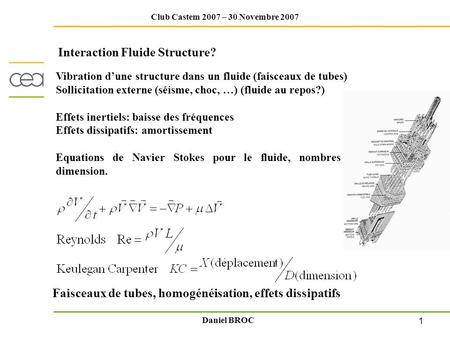 Interaction Fluide Structure?