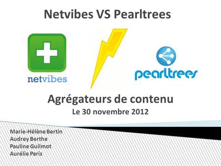 Netvibes VS Pearltrees