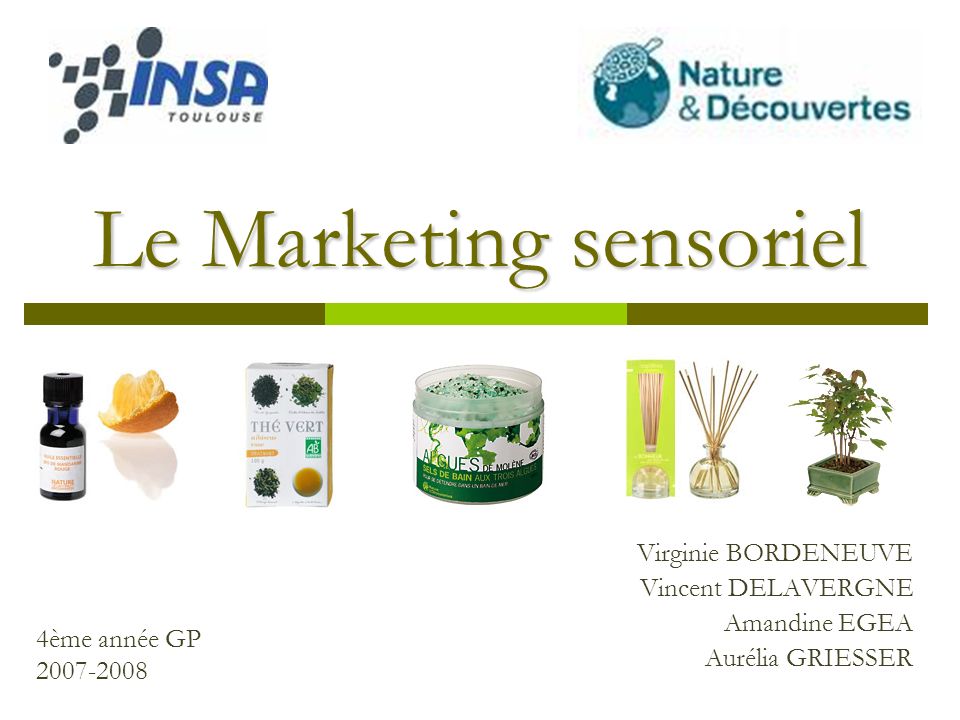 Marketing sensoriel chez Nature & Découvertes - Natarom