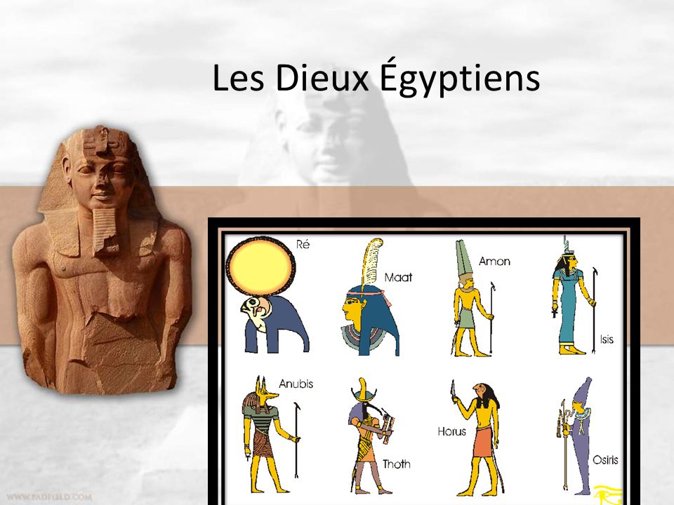 Les Dieux Egyptiens Ppt Telecharger