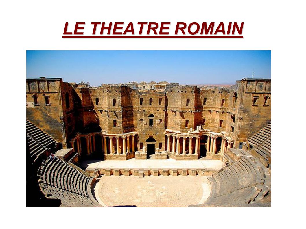 théâtre romain