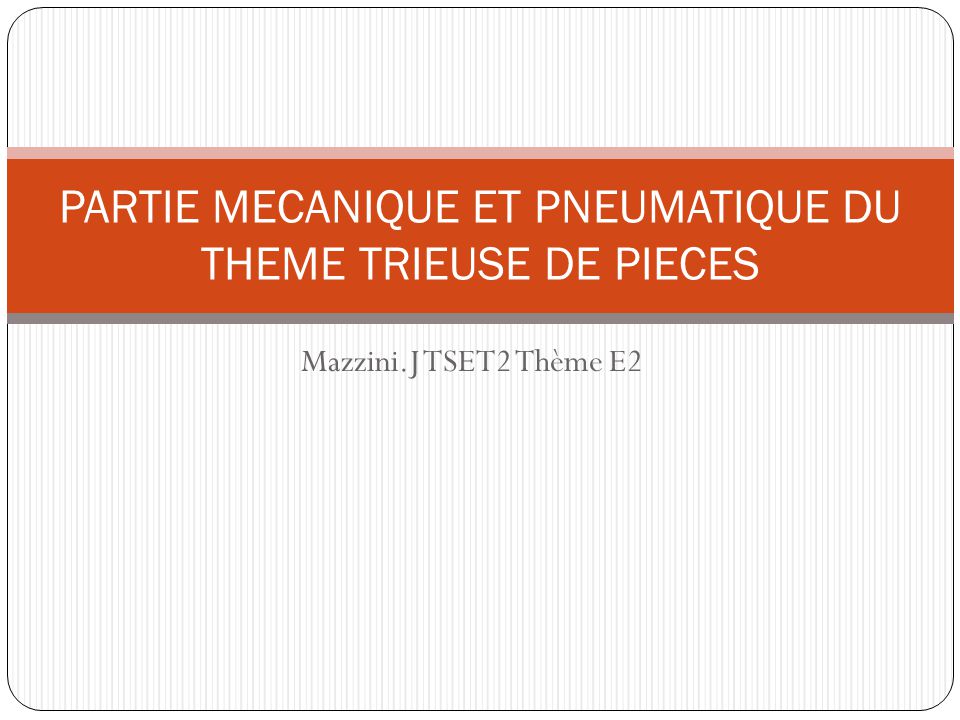 Présentation [Trieuse de pièces]