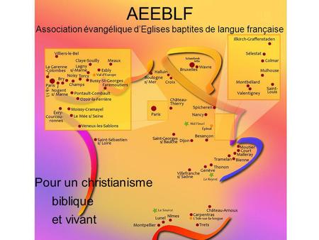 AEEBLF Association évangélique d’Eglises baptites de langue française