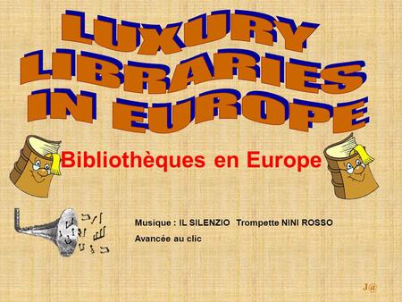 Bibliothèques en Europe Musique : IL SILENZIO Trompette NINI ROSSO Avancée au clic