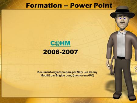 Formation – Power Point