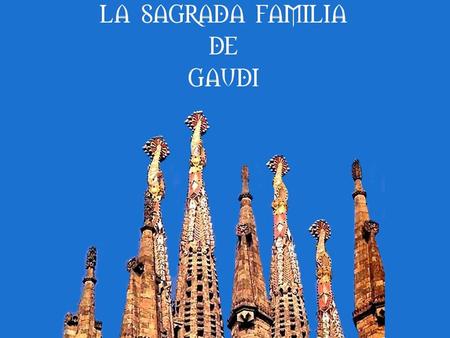 Antoni Gaudi 1852 – 1926 Architecte et designer, Antoni Gaudi est né à Reus, en Catalogne. Grand designer, il a créé, en étroite collaboration avec les.