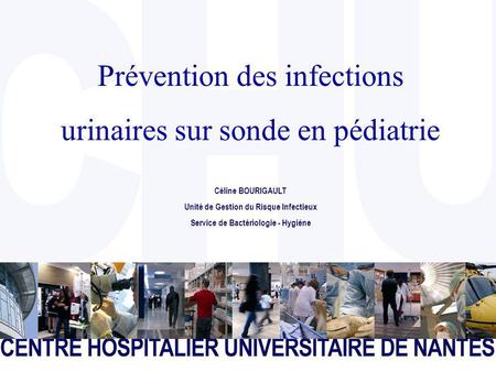 Prévention des infections urinaires sur sonde en pédiatrie