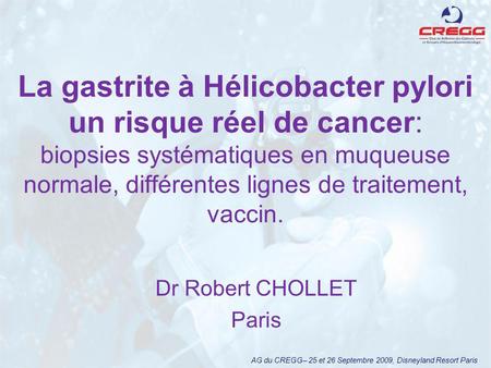 Dr Robert CHOLLET Paris