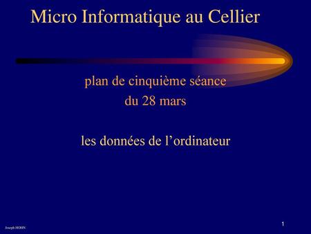 Micro Informatique au Cellier