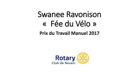 Swanee Ravonison « Fée du Vélo »