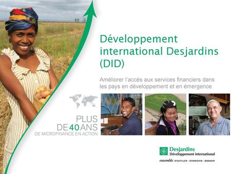 Développement international Desjardins (DID)