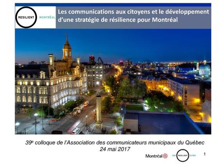 39e colloque de l’Association des communicateurs municipaux du Québec