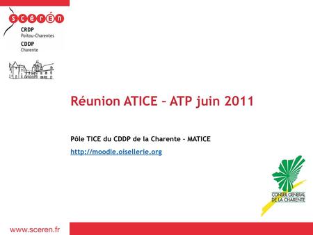 Réunion ATICE – ATP juin 2011