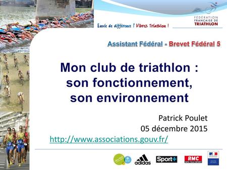 Mon club de triathlon : son fonctionnement, son environnement