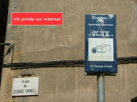 Vie privée sur Internet