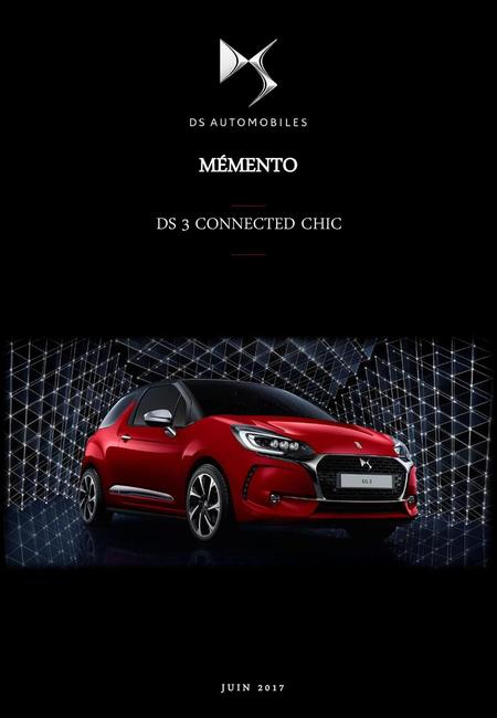 MÉMENTO DS 3 CONNECTED CHIC JUIN 2017 2.