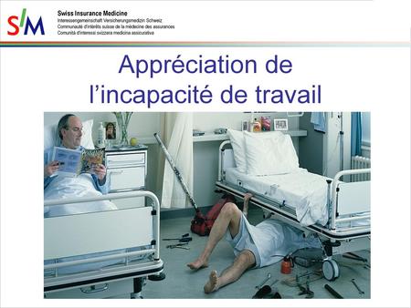 Appréciation de l’incapacité de travail