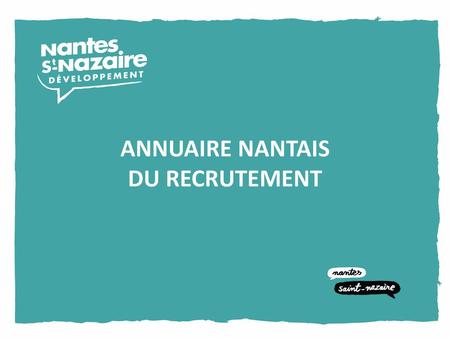 ANNUAIRE NANTAIS DU RECRUTEMENT.