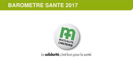 BAROMETRE SANTE 2017.