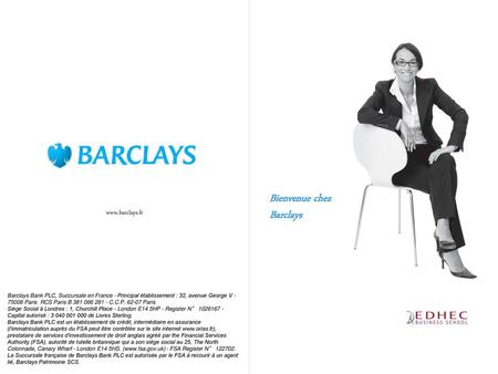 Bienvenue chez Barclays