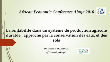 African Economic Conference Abuja 2016