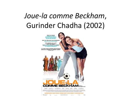 Joue-la comme Beckham, Gurinder Chadha (2002)
