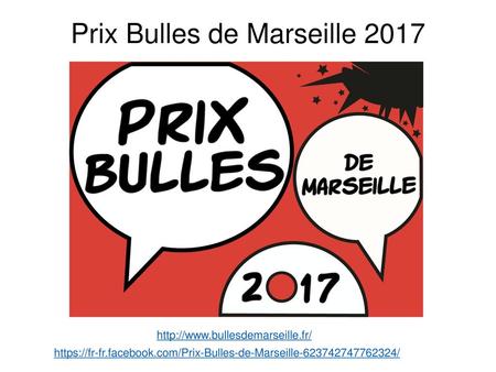 Prix Bulles de Marseille 2017