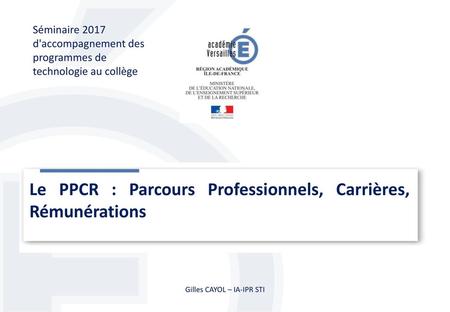Le PPCR : Parcours Professionnels, Carrières, Rémunérations