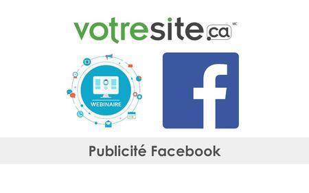 François Charron Publicité Facebook.