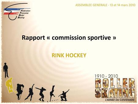 Rapport « commission sportive »