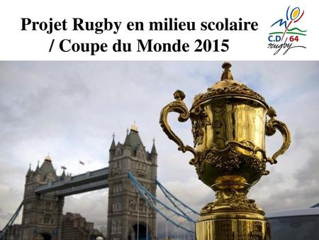 Projet Rugby en milieu scolaire / Coupe du Monde 2015