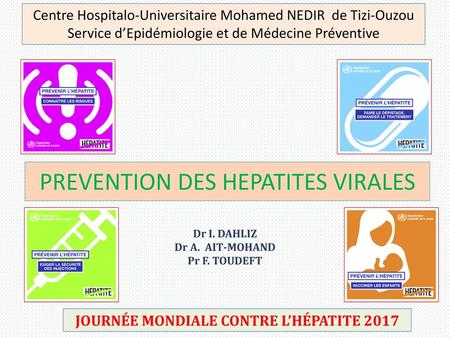 PREVENTION DES HEPATITES VIRALES