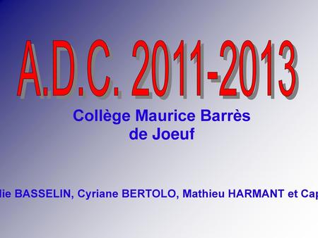 Collège Maurice Barrès