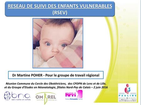 RESEAU DE SUIVI DES ENFANTS VULNERABLES (RSEV)