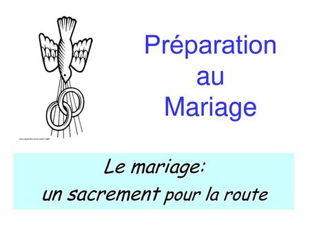 Préparation au Mariage