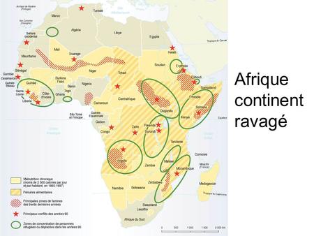 Afrique continent ravagé
