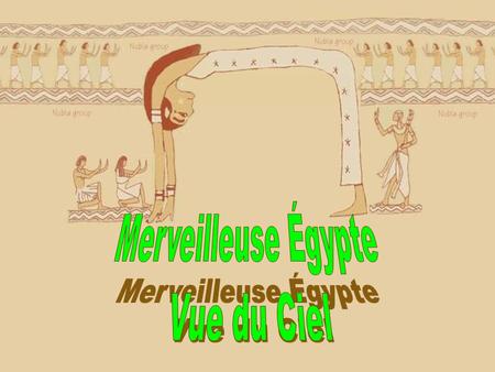 Merveilleuse Égypte Vue du Ciel.
