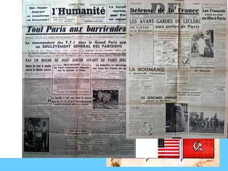 25 août 1944 PARIS se libère.