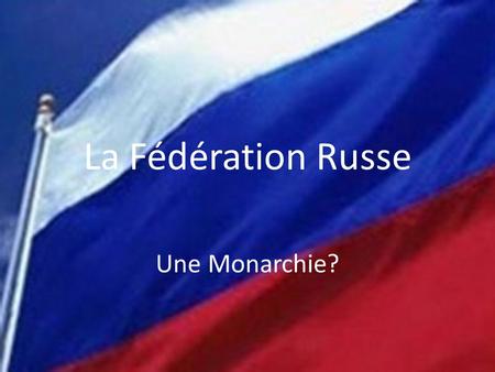 La Fédération Russe Une Monarchie?. Un « pas de deux » : Medvedev et Poutine 2008-2012.